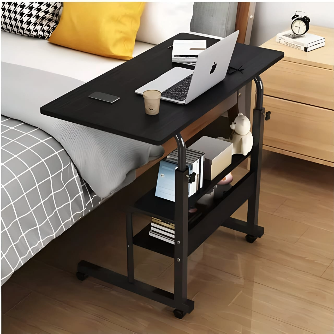 Premium Folding Wooden Laptop Table & Study Desk for Bed/Sofa